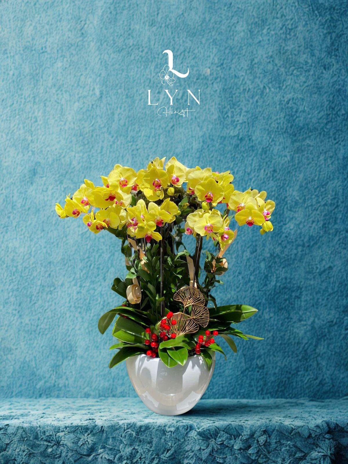 Chậu Lan Vàng A33